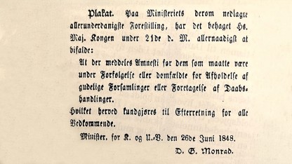 ’Never again’ - heller ikke i Danmark