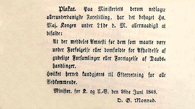 ’Never again’ - heller ikke i Danmark