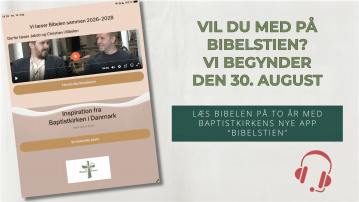 Vil du læse Bibelen på to år – tag med på Bibelstien!