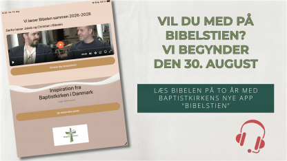 Vil du læse Bibelen på to år – tag med på Bibelstien!