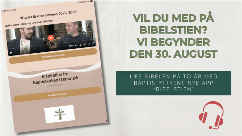 Vil du læse Bibelen på to år – tag med på Bibelstien!