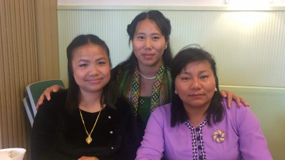 Tre kvindelige baptistpræster i Ringe