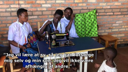 “Lad de små børn komme til mig” – nyt håb for unge mødre i Rwanda