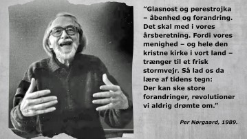 Et fyrtårn, der lyste - Per Nørgaard til minde