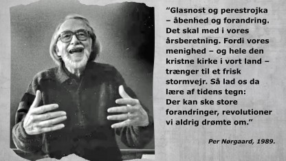 Et fyrtårn, der lyste - Per Nørgaard til minde