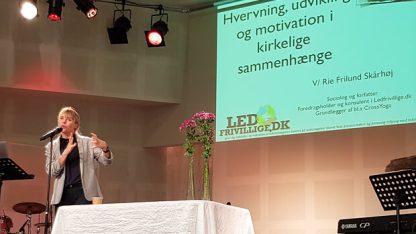 Frivillige, flossede mennesker