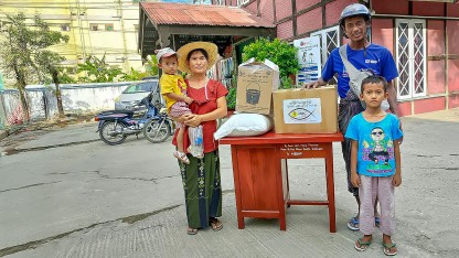 Jordskælvskatastrofe i Myanmar – Baptistkirker bringer håb og hjælp