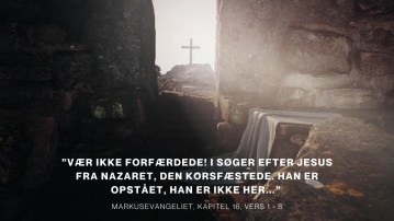 ”Vær ikke forfærdede”